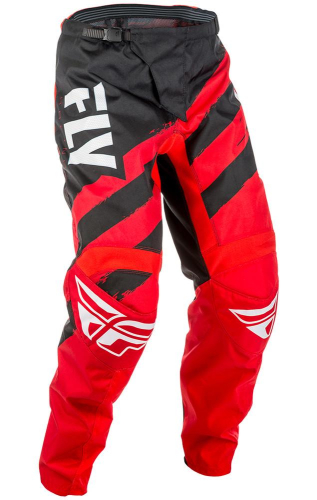 Fly Racing - Fly Racing F-16 Youth Pants (2018) - 371-93224 - Red/Black - 24
