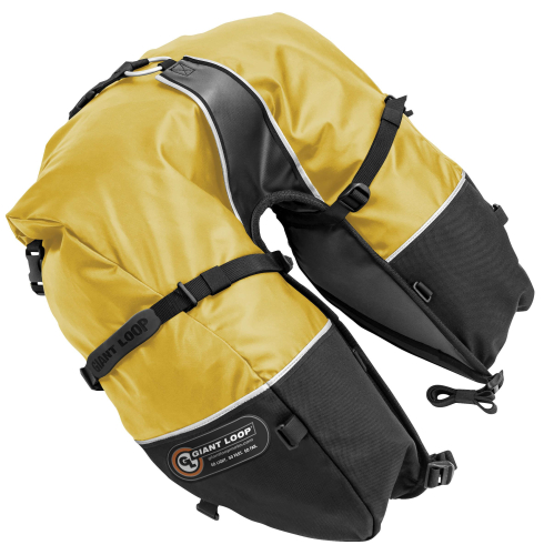 Giant Loop - Giant Loop Coyote Roll Top Saddlebag - Yellow - CSB16-RT-Y