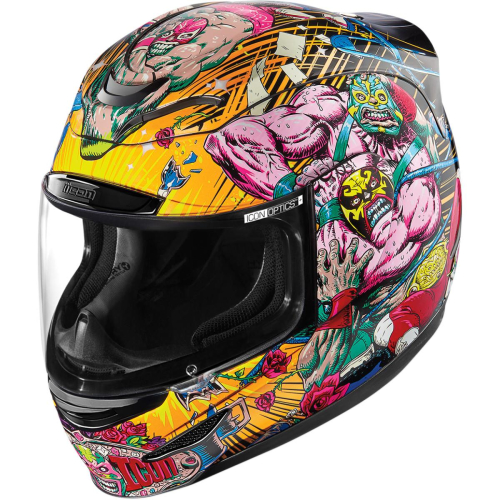 Icon - Icon Airmada Rudos Helmet - XF-2-0101-9980 - Black - 2XL