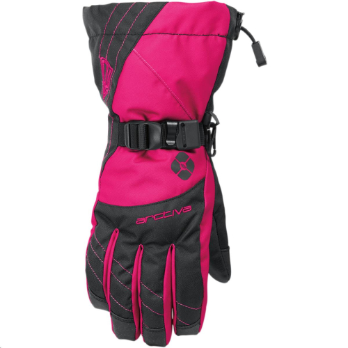 Arctiva - Arctiva Pivot Womens Glove  - XF-2-3341-0376 - Black/Pink - Small
