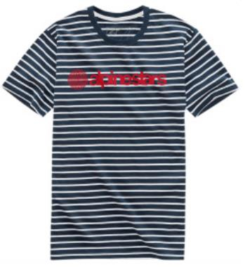 Alpinestars - Alpinestars Studio Tee Shirt - 1017732177020L - Navy/White - Large
