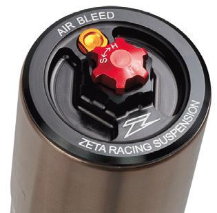 ZETA - ZETA Fork Caps - Black - ZE56-10020