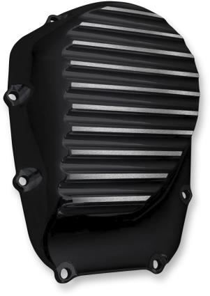 Covingtons - Covingtons Cam Cover - Finned - Gloss Black Powder-Coat - C1399-B