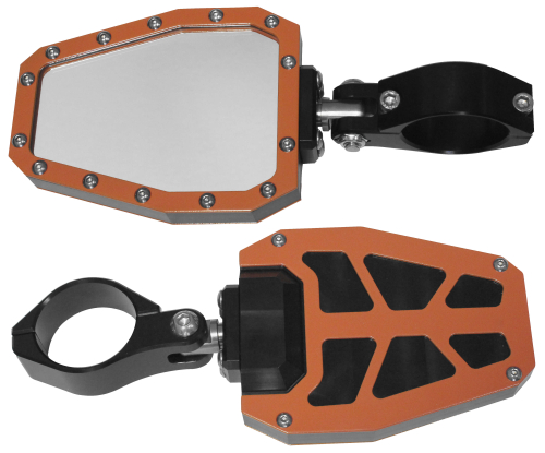 ModQuad - ModQuad Bezel Side Mirror - Orange - SIDE-1.75-BOR