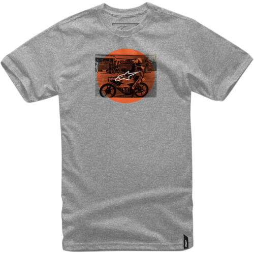 Alpinestars - Alpinestars Task Tee Shirt - 101772020182-L - Athletic Heather - Large