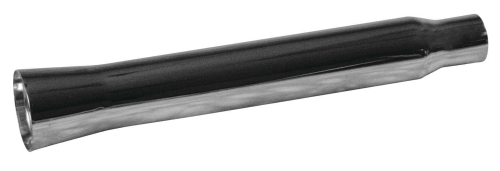 Mac - Mac Flare Tip Universal Muffler - 1.5in. - Chrome - 009-0311