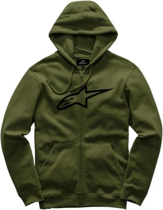 Alpinestars - Alpinestars Ageless Fleece Hoody - 1017-53007-690-L - Military - Large