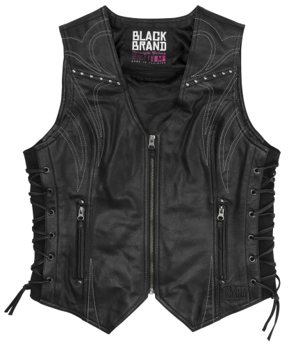 Black Brand - Black Brand Janelle Womens Vest - 0714-1503-0051 - Black - X-Small
