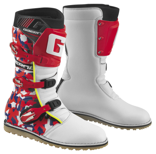 Gaerne - Gaerne Balance Classic Boots - 2532-025-12 - White/Red Camo - 12