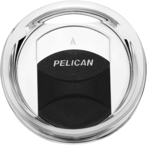 Pelican Products - Pelican Products Replacement Lid for 22 or 32oz. Traveler Tumbler - Clear - TRAV-SD-LID