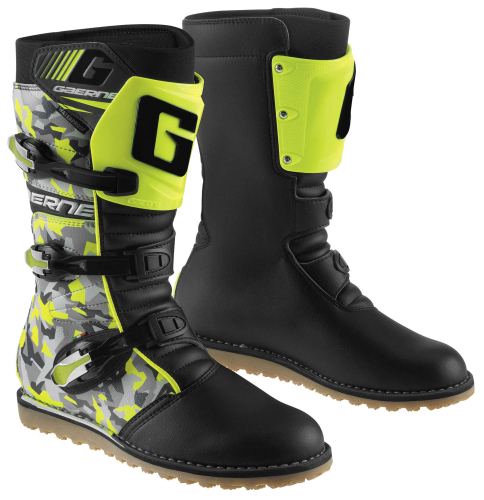 Gaerne - Gaerne Balance Classic Boots - 2532-020-7 - Black/Hi-Vis Camo - 7