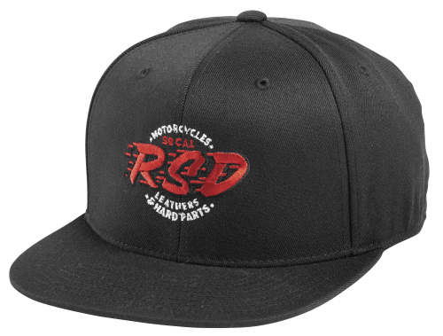 RSD - RSD RSD Speed Shop Hat - 0805-0429 - Black - OSFM