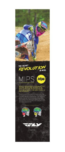 Fly Racing - Fly Racing Display Banner - MIPS Helmets - BANNER-FLY-D3