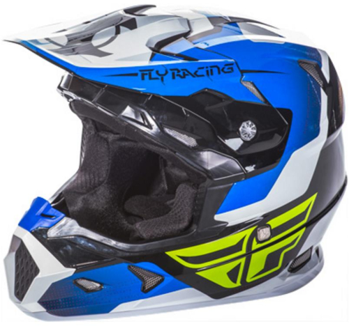 Fly Racing - Fly Racing Toxin Original Helmet - 73-8513X - Blue/Black/White - X-Large