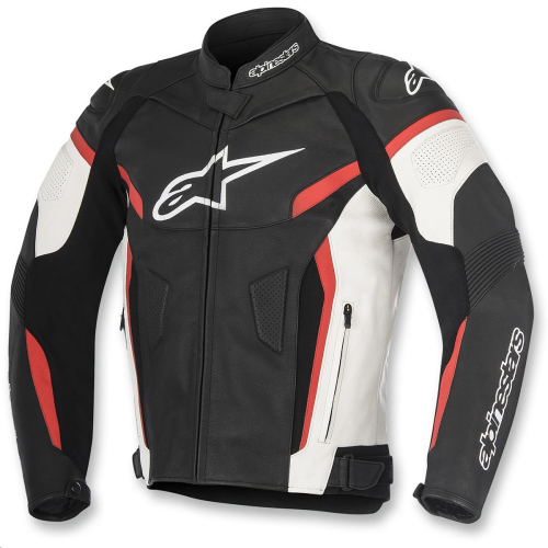 Alpinestars - Alpinestars GP Plus R Leather Jacket V2 - 3100517-123-50 - Black/White/Red - 40