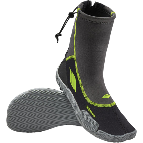 Slippery - Slippery Amp Boots - XF-2-3261-0145 - Black/Lime - X-Small