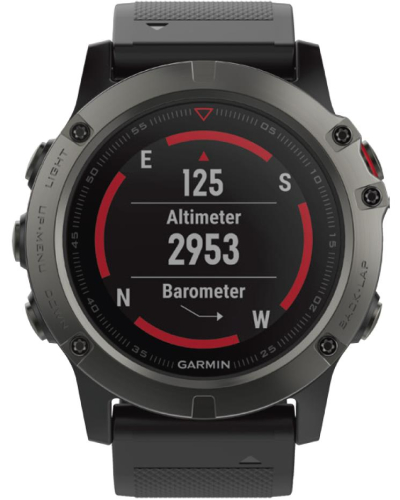 Garmin - Garmin Fenix 5X Watch - 52mm - 010-01733-00