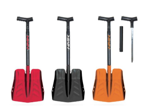 HMK - HMK Matrix Survival Shovel with Saw - Black - HM3SHOVELMB