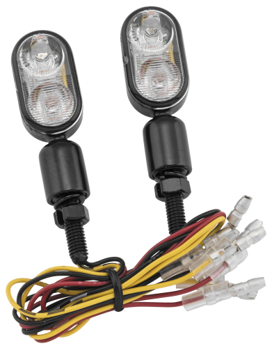 GYB Products - GYB Products Winker LED Turn Signals with Brake Lights - Amber/Red - RJ-133E-01