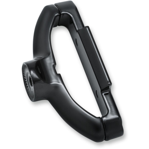 Kuryakyn - Kuryakyn Side-Mount License Plate Mount Bracket - Black - 3198