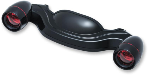Kuryakyn - Kuryakyn Rear Turn Signal Bar - Gloss Black - 5407
