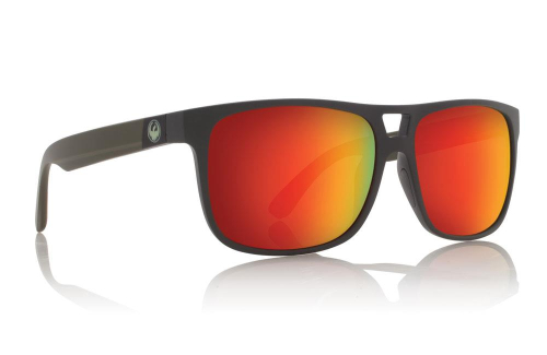Dragon Alliance - Dragon Alliance Roadblock Sunglasses - 293955915043 - Matte Magnet H20 / Red Ion Polarized Lens - Medium