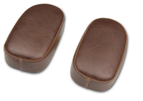Mustang - Mustang Passenger Armrest Side Panels - Brown - 76023