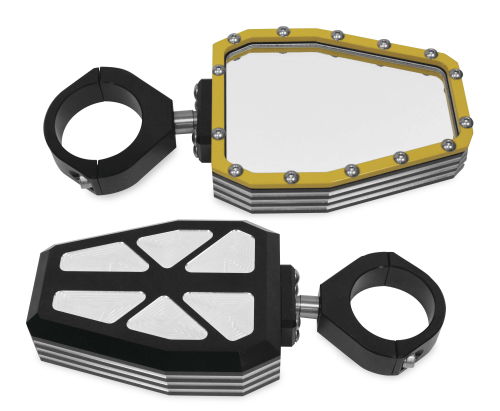 ModQuad - ModQuad Bezel Side Mirror - Yellow - CA-SIDE1-BEZ-Y