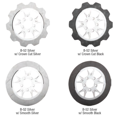 Lyndall Racing Brakes - Lyndall Racing Brakes B-52 Front Carrier - Chrome - 027-5815