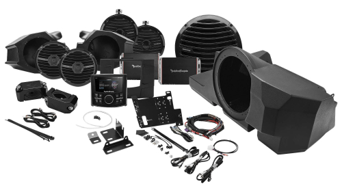 Rockford Fosgate - Rockford Fosgate Stage 4 Audio Kit - RZR-STAGE4