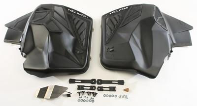 Skinz Protective Gear - Skinz Protective Gear Helium Narrow Side Panel Kit - Black Textured - SAFSP465-BK