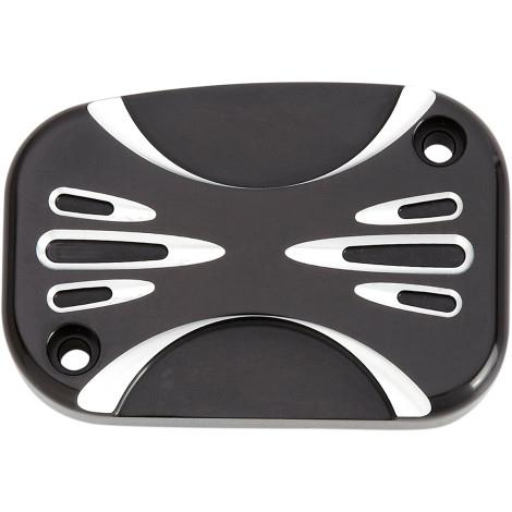 Arlen Ness - Arlen Ness Deep Cut Master Cylinder Cover - Black - 03-220