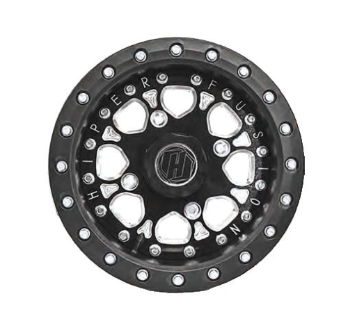 Hiper Wheel - Hiper Wheel Fusion Wheel - 14x7 - 4+3 Offset - 4/156 - 1470-PBKT4-43-SBL-B