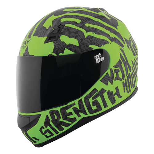 Speed & Strength - Speed & Strength SS700 Rage with the Machine Helmet - 1111-0602-1351 - Matte Green/Black - X-Small