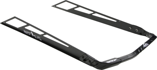 Skinz Protective Gear - Skinz Protective Gear Rear Aluminum Bumper - Flat Black - NXPRB410-FBK
