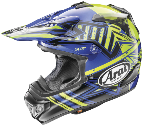 Arai Helmets - Arai Helmets VX-Pro4 Shooting Star Helmet - 806910 - Blue - X-Small
