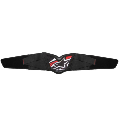 Alpinestars - Alpinestars MX Air Kidney Belt - 650460-13-OS - Black/Red - OSFM