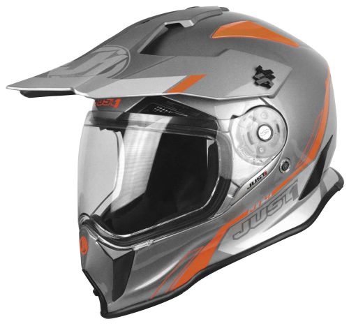 Just 1 - Just 1 J14 Line Helmet - 607329018100106 - Gray - X-Large