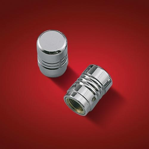 Show Chrome - Show Chrome Ribbed Valve Step Covers - 4-212