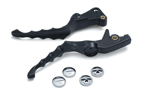 Kuryakyn - Kuryakyn Zombie Levers - Satin Black - 7127
