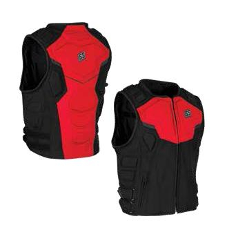 Speed & Strength - Speed & Strength Critical Mass Armored Vest - 1114-0500-0952 - Red - Small