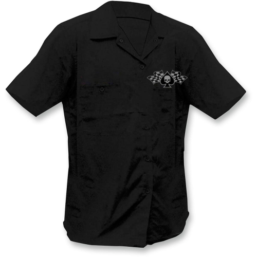 Lethal Threat - Lethal Threat Built 2 Last Screen Printed T-Shirt - HW50171XXL - Black - 2XL