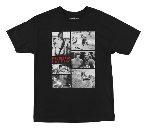 FMF Racing - FMF Racing Pipe Dreams T-Shirt - SP7118915-BLK-SM - Black - Small