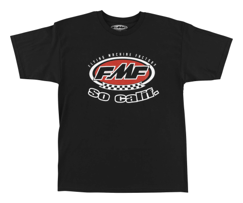 FMF Racing - FMF Racing Retro T-Shirt - SP7118902-BLK-SM - Black - Small