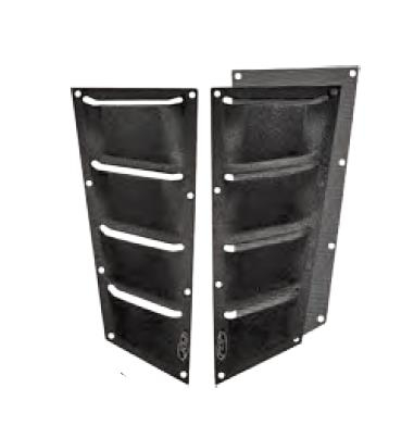 Proven Design Products - Proven Design Products Arctic Cat Vents - Black - V-SPM0811BB