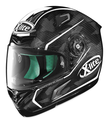 X-lite - X-lite X-802RR Marquetry Helmet - XF-1-XT0041 - Carbon White - Small