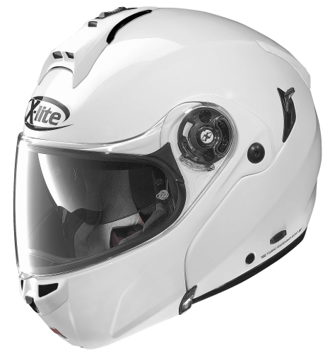 X-lite - X-lite X-1004 Elegance NCom Helmets - XF-1-XT0112 - Metal White - Medium