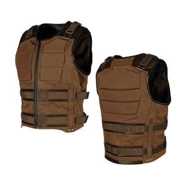 Speed & Strength - Speed & Strength True Grit Armored Vest - 1114-0501-0156 - Brown - 2XL