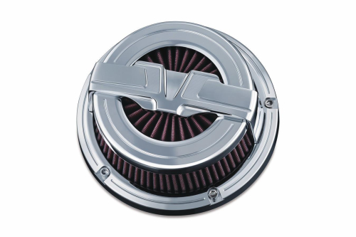 Kuryakyn - Kuryakyn Mach 2 ECE Compliant Air Cleaner - Chrome - 9389