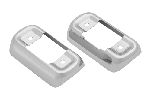 Kuryakyn - Kuryakyn Muffler Bracket Covers - Chrome - 7365